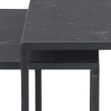 Zestaw stolików Oxford black 50x50