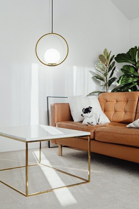 MOOSEE lampa wisząca AURELIA 20 złota