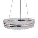 Złota lampa RING Medusa z kryształami w kształcie meduzy 60cm 22797