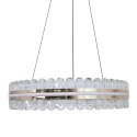 Złota lampa RING Medusa z kryształami w kształcie meduzy 60cm 22797