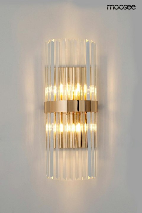 MOOSEE lampa ścienna MILAGRO złota