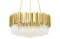 Lampa wisząca IMPERIAL GOLD 80 - stal, kryształ