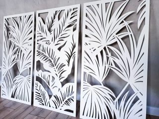 Panel dekoracyjny z motywem palmy L