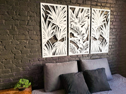 Panel dekoracyjny z motywem palmy S