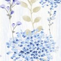 Parawan dwustronny, Wzór w drobne kwiaty - 145x170