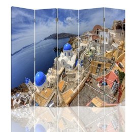 Parawan dwustronny, Santorini - 180x170