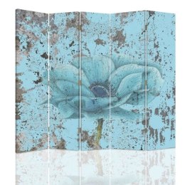 Parawan dwustronny, Sekret błękitnego kwiatu - 180x170