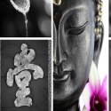 Parawan dwustronny, Zen w szarej odsłonie - 180x170