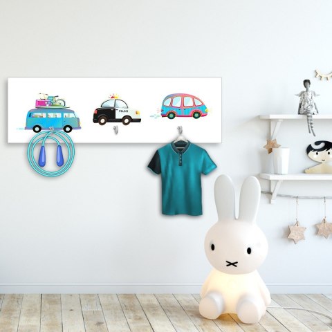 Wieszak, Auta - 118x40