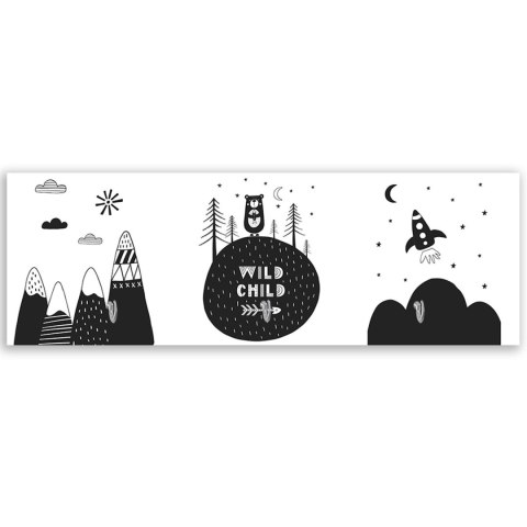 Wieszak, Wild child - 70x25