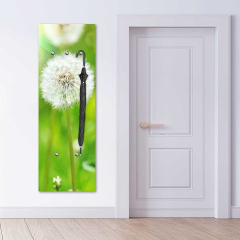 Wieszak, Abstrakcja dmuchawiec - 30x90