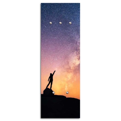 Wieszak, Człowiek i gwiazdy - 25x70