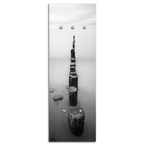 Wieszak, Falochron we mgle - 25x70