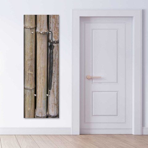 Wieszak, Szary bambus - 30x90