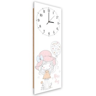 Obraz z zegarem, Nice day - 25x65