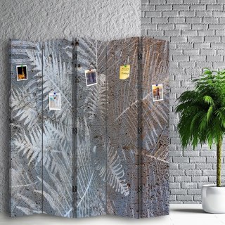 Parawan dwustronny korkowy, Palmowe inspiracje - 180x170