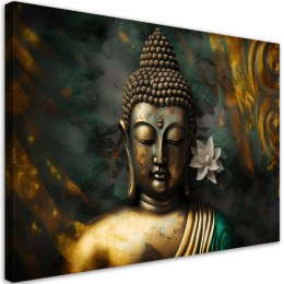 Obraz na płótnie, Budda Abstrakcja Zen - 100x70