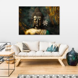 Obraz na płótnie, Budda Abstrakcja Zen - 90x60