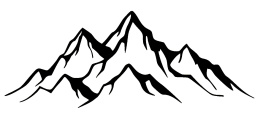 Dekoracja ścienna 3D panorama górska