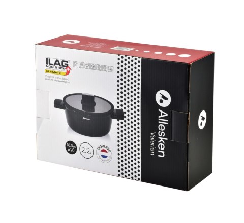 VALERIAN Garnek 20x30xh8,5cm ALLESKEN ILAG ULTIMATE 2,2L