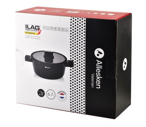 VALERIAN Garnek 28xh13cm ALLESKEN 6,7L ILAG ULTIMATE