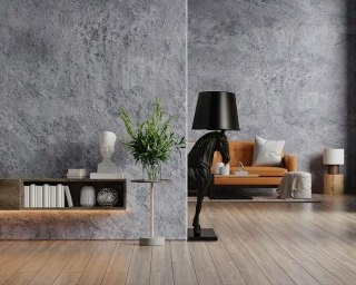 MOOSEE lampa podłogowa KOŃ HORSE STAND S czarna - włókno szklane