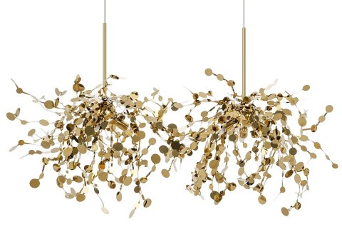 MOOSEE Lampa wisząca MONETE złota