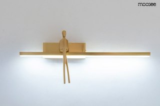 MOOSEE lampa ścienna BOY złota