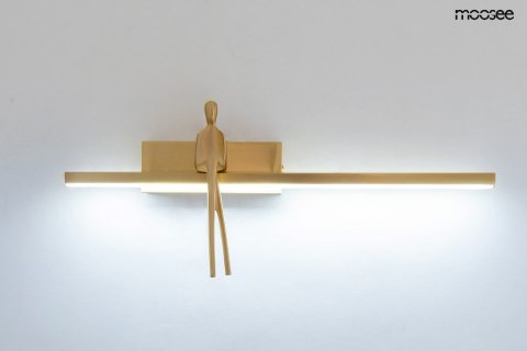 MOOSEE lampa ścienna BOY złota