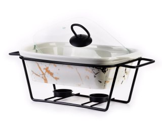 MODERN KITCHEN Naczynie z podgrzewaczem1,4l 28,8x18xH7cm