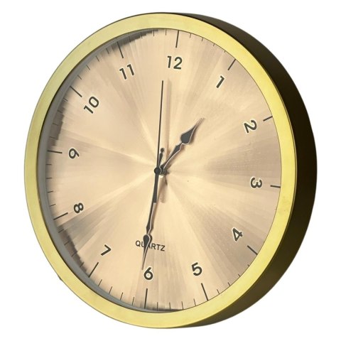 RAMSEY Zegar 35x4,5cm złoty