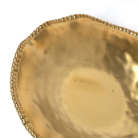 KARE komplet 2 półmisków BELL 36 cm złoty