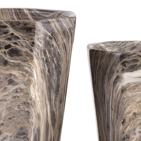 NEVA MARBLE KOMPLET 3 DONICZEK xL:16Xh14/L:12,5Xh12/M:8,5h9cm