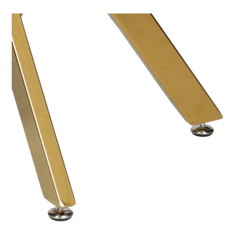 Stolik kawowy Amber 60cm transparentny/ złoty