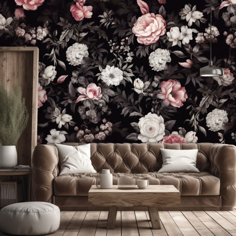 Fototapeta, Kwiaty Piwonie Roże - 150x105