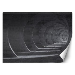 Fototapeta, Tunel szary 3D - 368x254