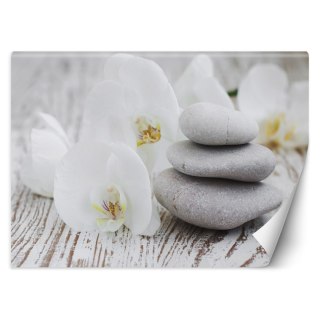 Fototapeta, Kwiaty kamienie zen - 400x280