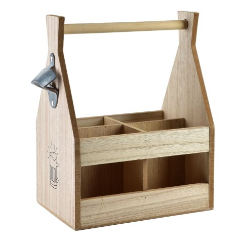 DAZ Stojak na butelki nosidło22x14,5x28cm na butelkę 0,3L