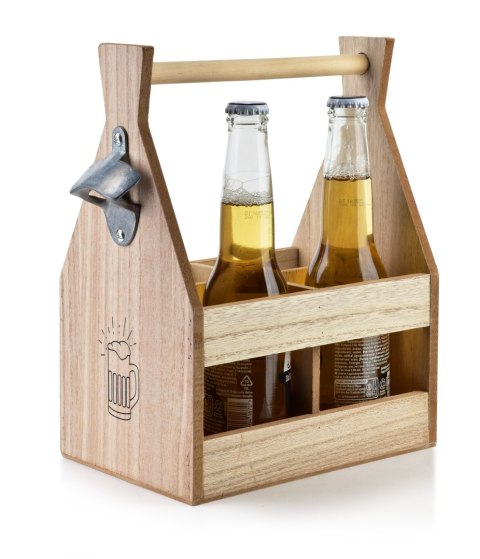 DAZ Stojak na butelki nosidło22x14,5x28cm na butelkę 0,3L