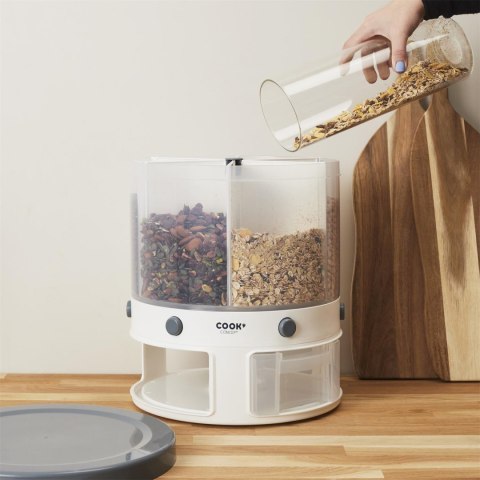 Dozownik obrotowy 6 komórek po 1,5L