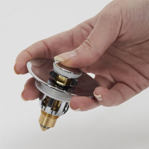 Korek do zlewu uniwersalny 6cm chromowany