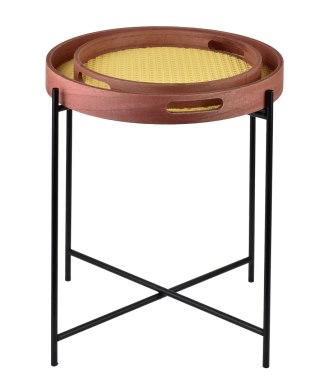 LAMMY Stolik z tacą - komplet38xh48cm/30cm
