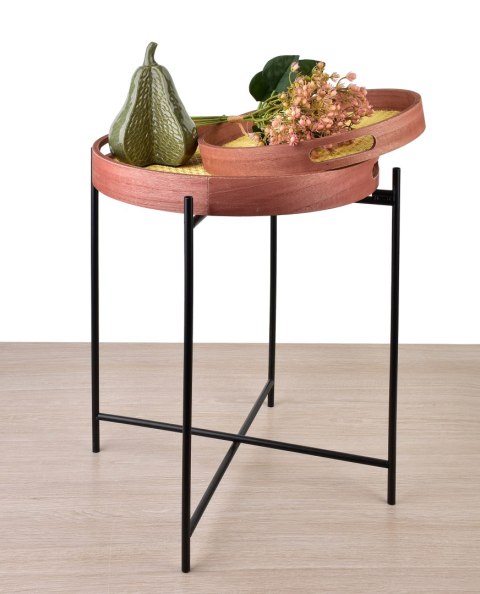 LAMMY Stolik z tacą - komplet38xh48cm/30cm