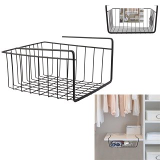 Podwieszany kosz podpółkowy S czarny