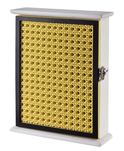 STACY Skrzynka na klucze 19,5x5,5x24,5cm kratka wiedeńska