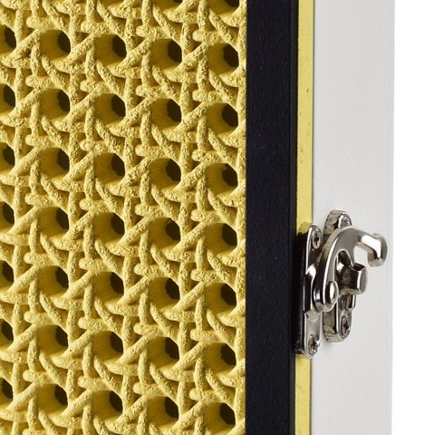 STACY Skrzynka na klucze 19,5x5,5x24,5cm kratka wiedeńska