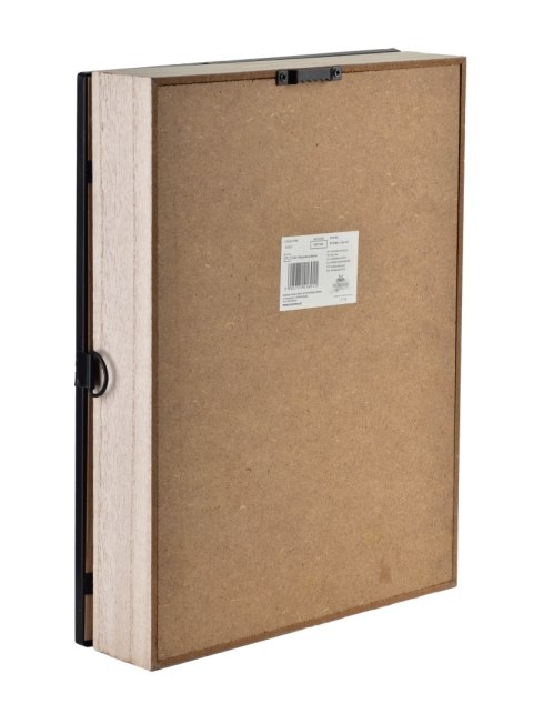 STACY Skrzynka na klucze 20x5x27cmszklane drzwi, mandala