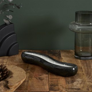 Świeca ceramiczna podłużna czarna