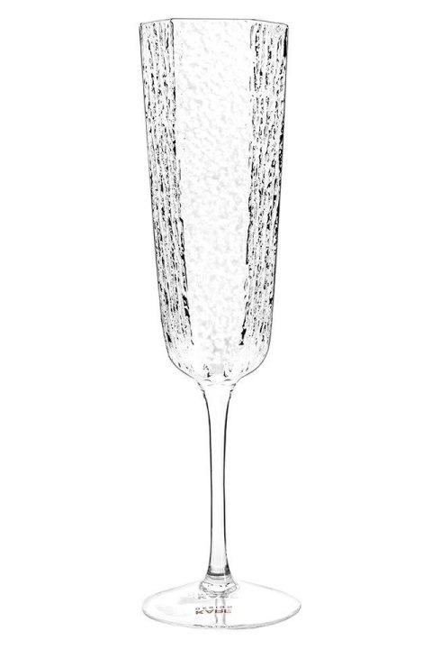 KARE komplet 4 kieliszków do szampana CASCATA 250ml