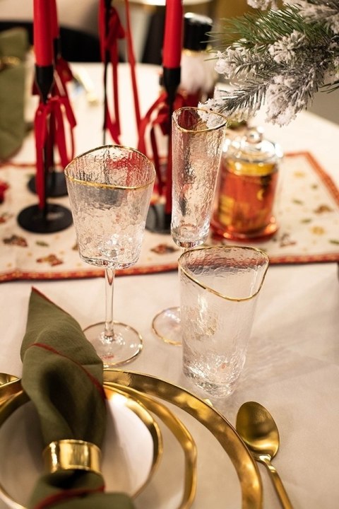 KARE komplet 4 kieliszków do wina HOMMAGE 400 ml